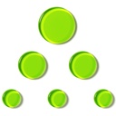 slapklatz-6-mini-gel-pads-w-case-alien-green-3_musicvanderheyden