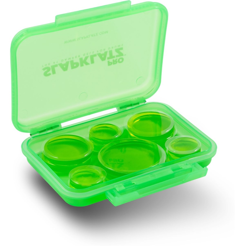 slapklatz-12-pro-gel-pads-w-pro-case-alien-green-2_musicvanderheyden