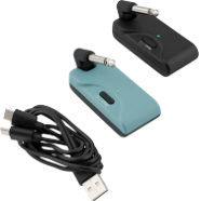 Fender Telepath™ Wireless System, Mystic Ice Blue and Black