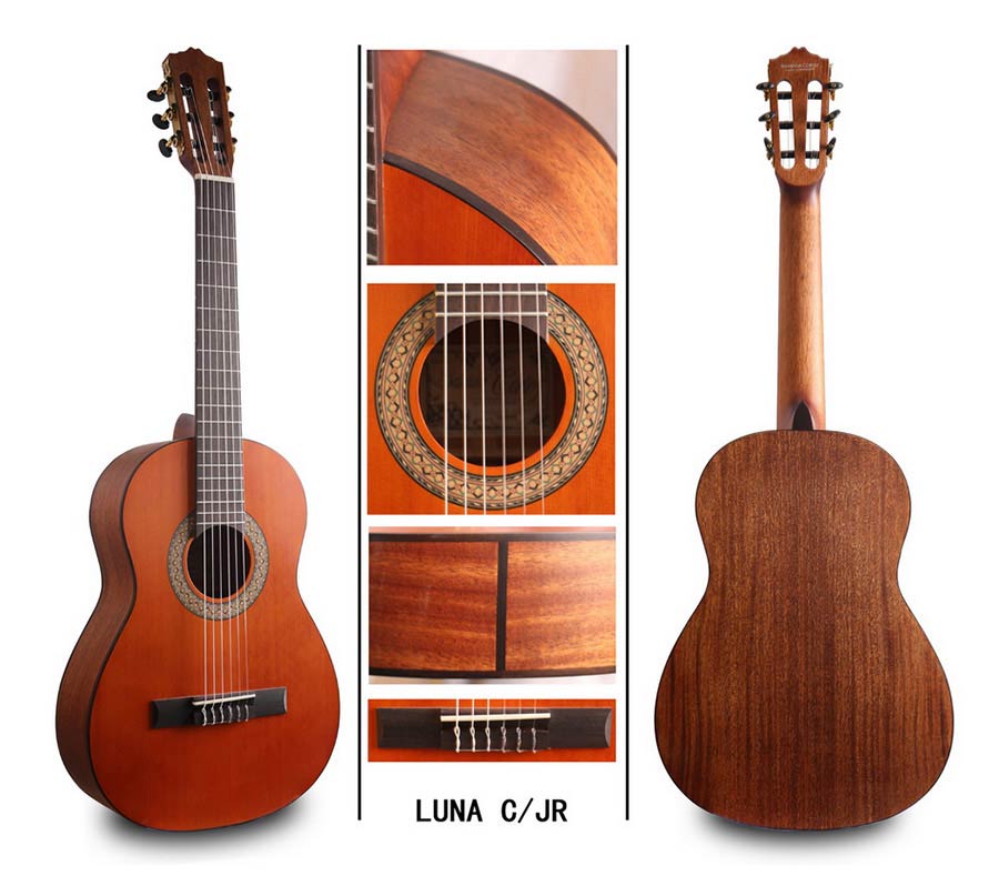SALVADOR CORTEZ Luna C/JR Canadian cedar top, Junior 592