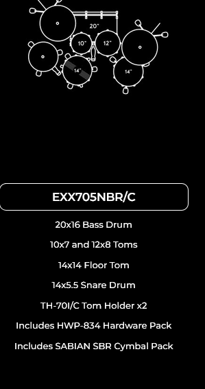 Pearl EXX705NBR/C31