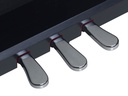 Medeli UP605 BK met houten klavier