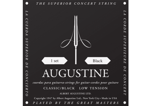 Augustine Black Classic Low Tension