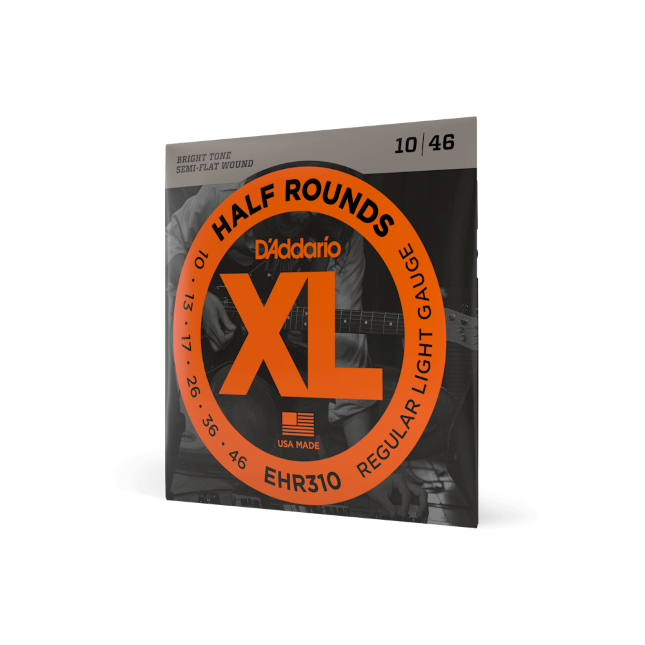 D'Addario EHR310 Half-rounds 10-46