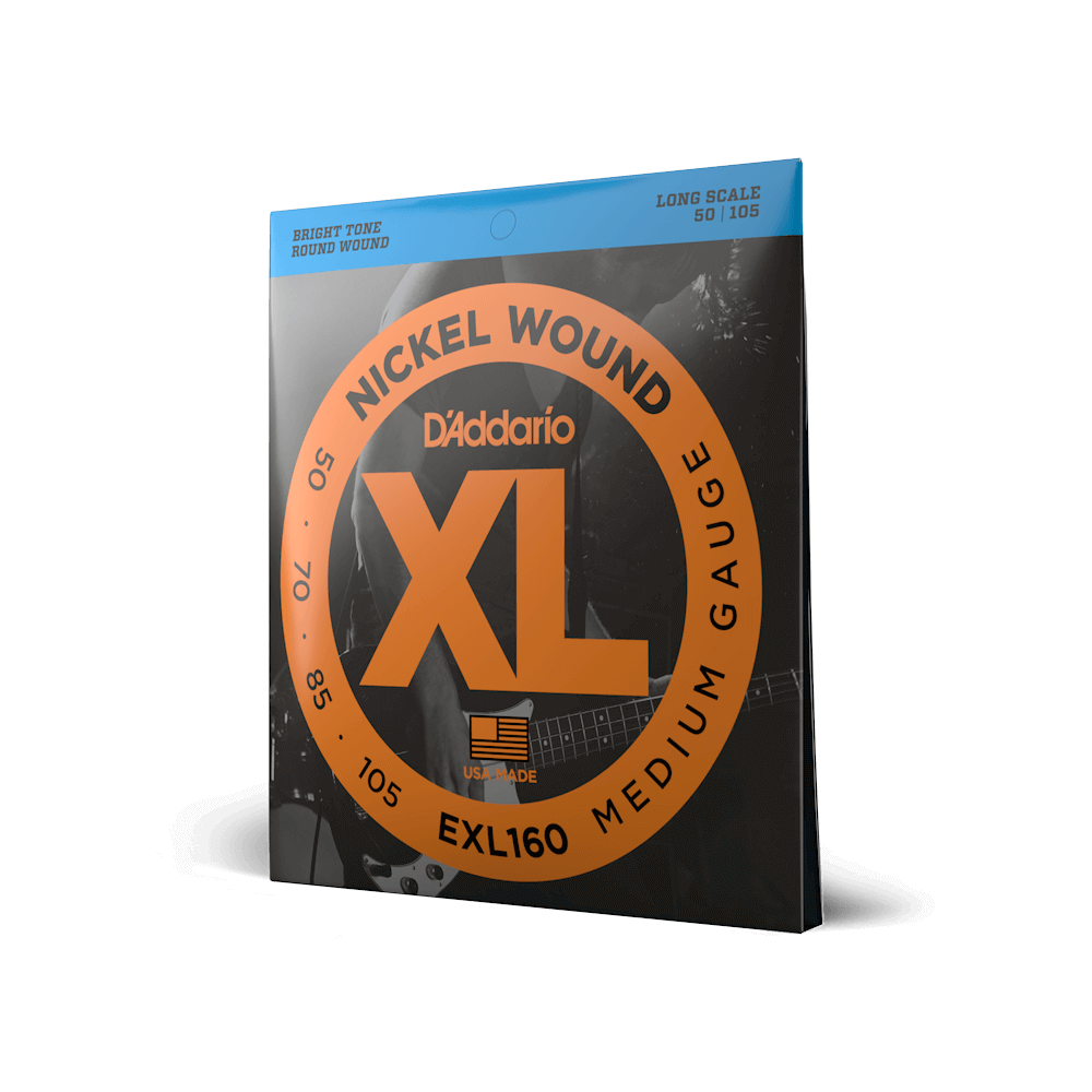 D'Addario EXL160 50-105 Long Scale    