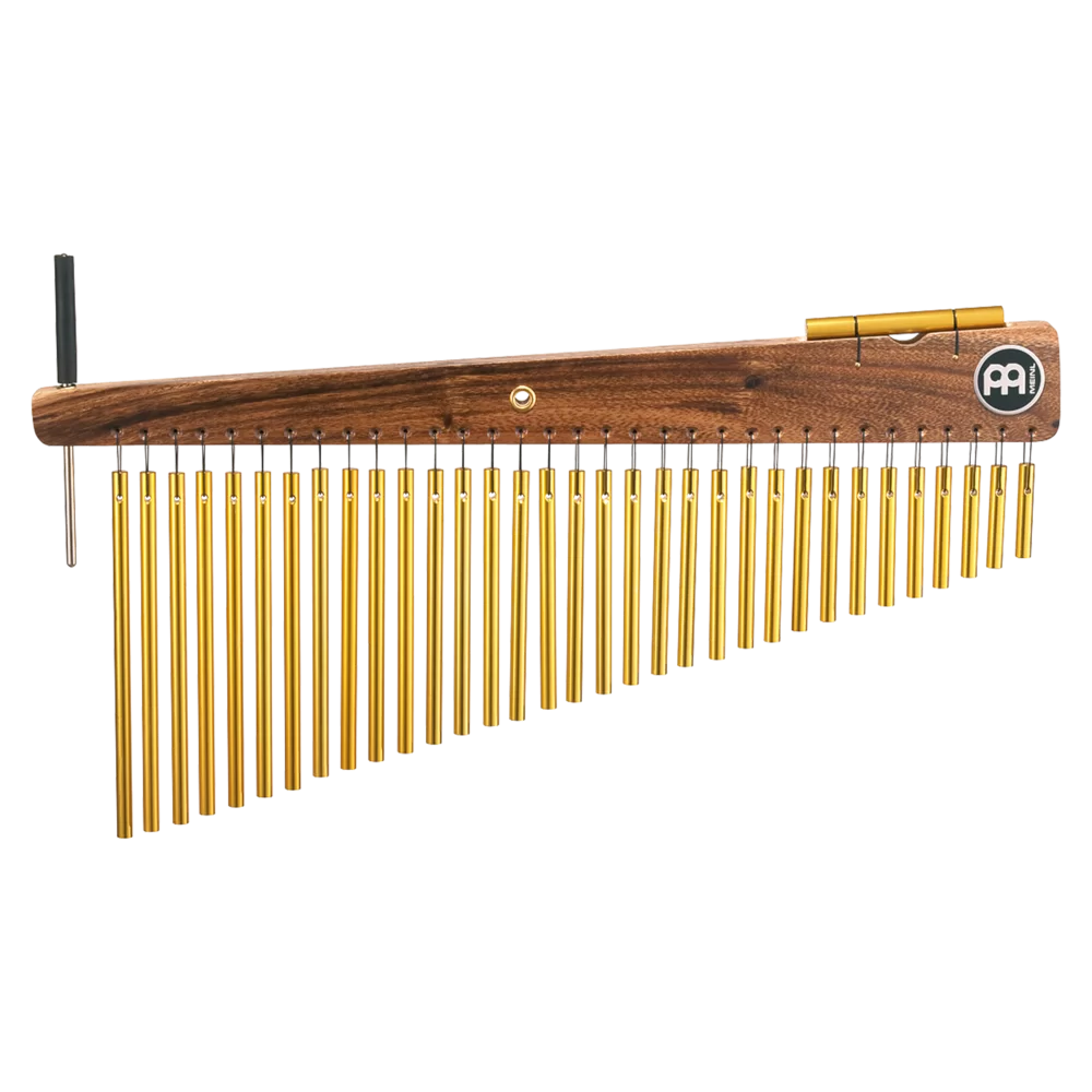 Meinl 33 Bars Chime Single Row Gold Finish Amber HFR CH33HFGAM