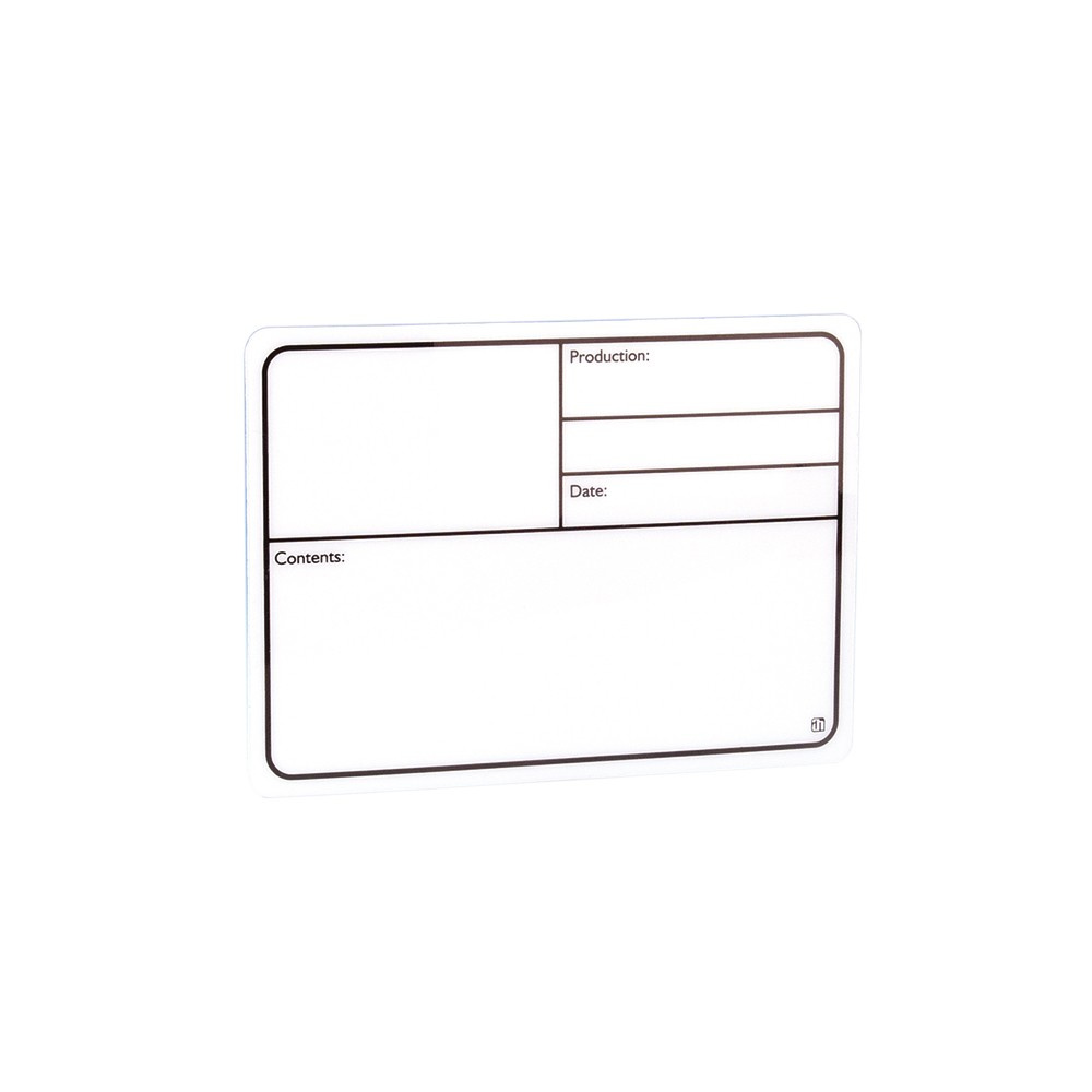 Adam Hall 88001 Tour Label Plastic 177x127mm
