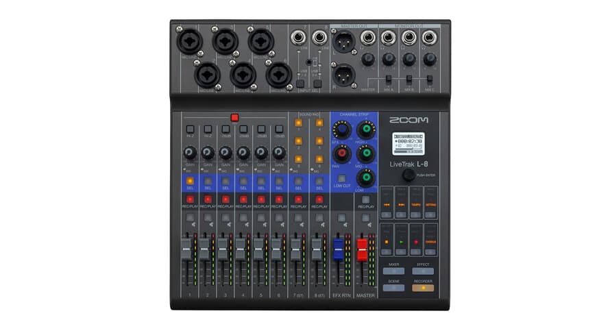 Zoom L-8 LiveTrak