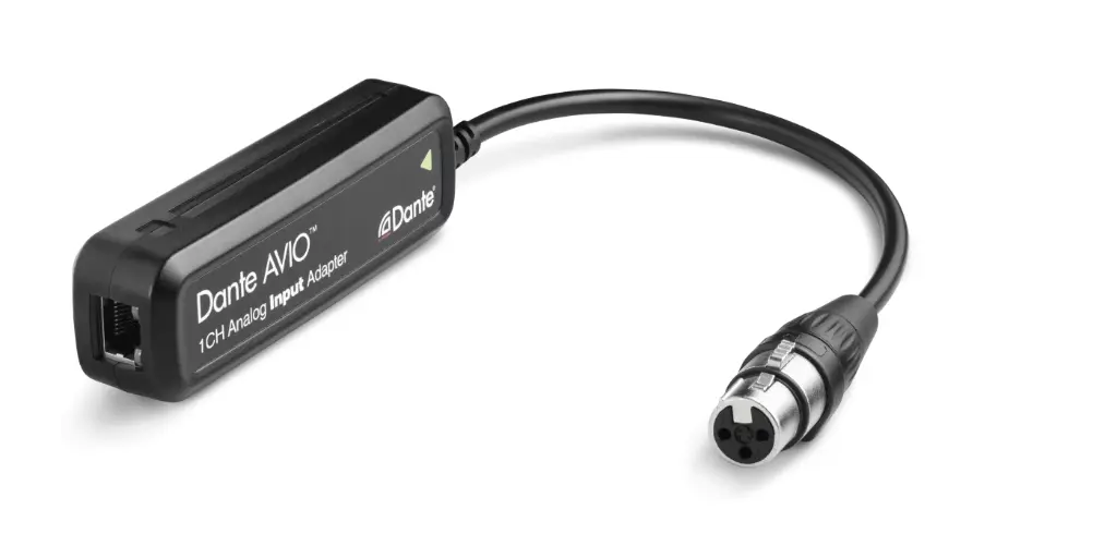 Audinate Dante AVIO 1-Channel Analog Input Adapter