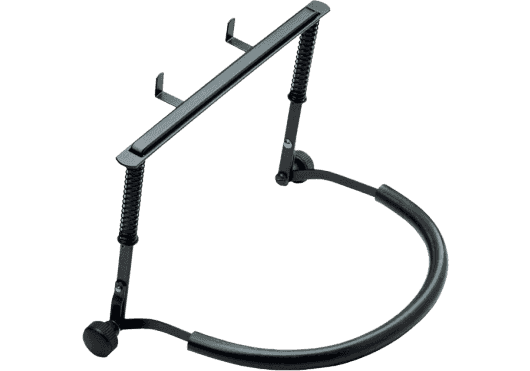 K&M 16415 Harmonica Holder Black
