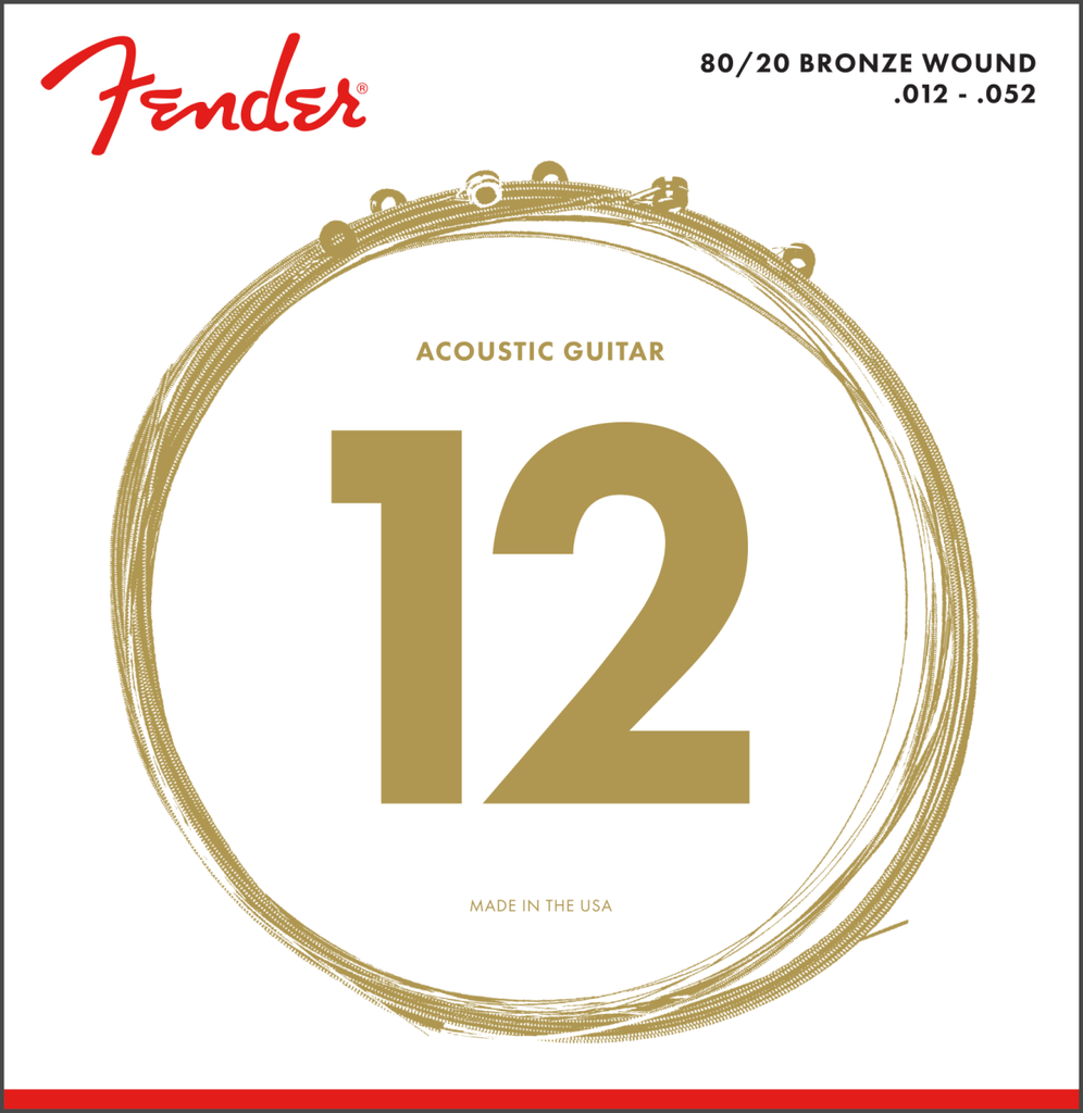 Fender 70L 80/20 Bronze 12-52