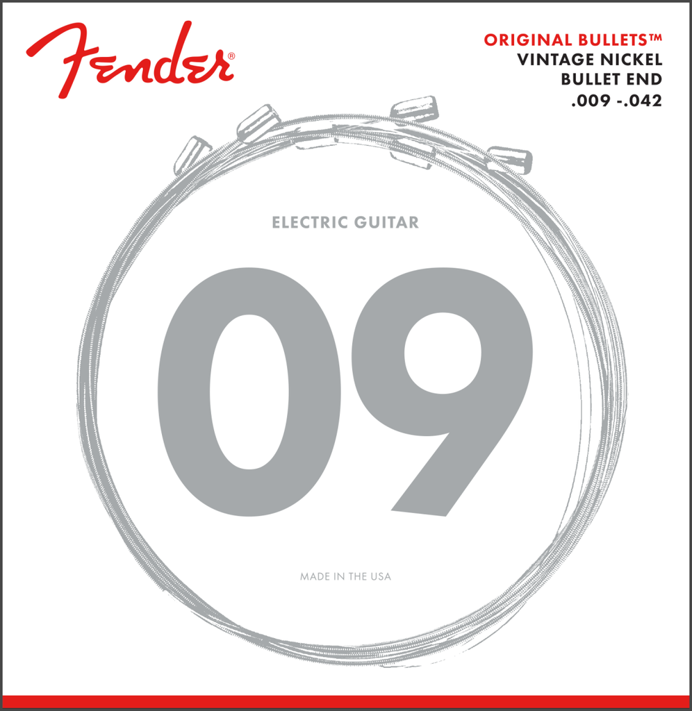 Fender 3150L Original Bullets Pure Nickel 9-42