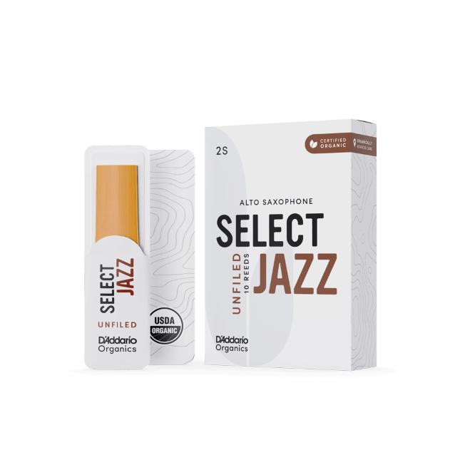 D'addario Select Jazz Sax Alto #3M Unfiled 