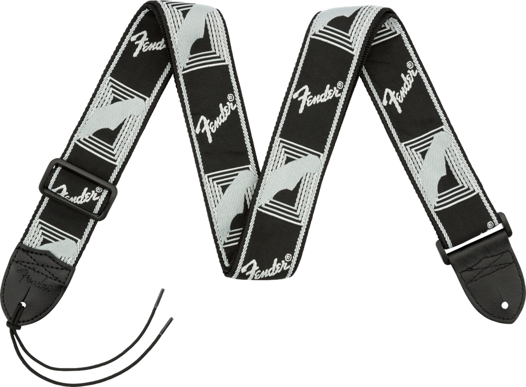Fender Monogrammed Strap Black/Light Grey/Dark Grey