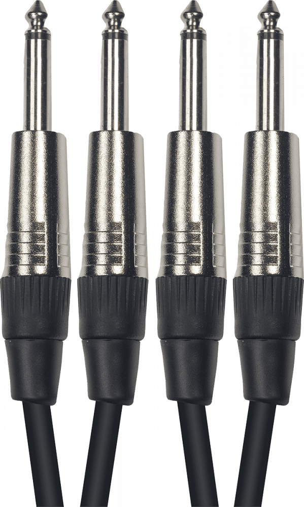 Yellow Cable K08-3 Adaptorkabel 2x Male Mono Jack - 2x Male Mono Jack 3m