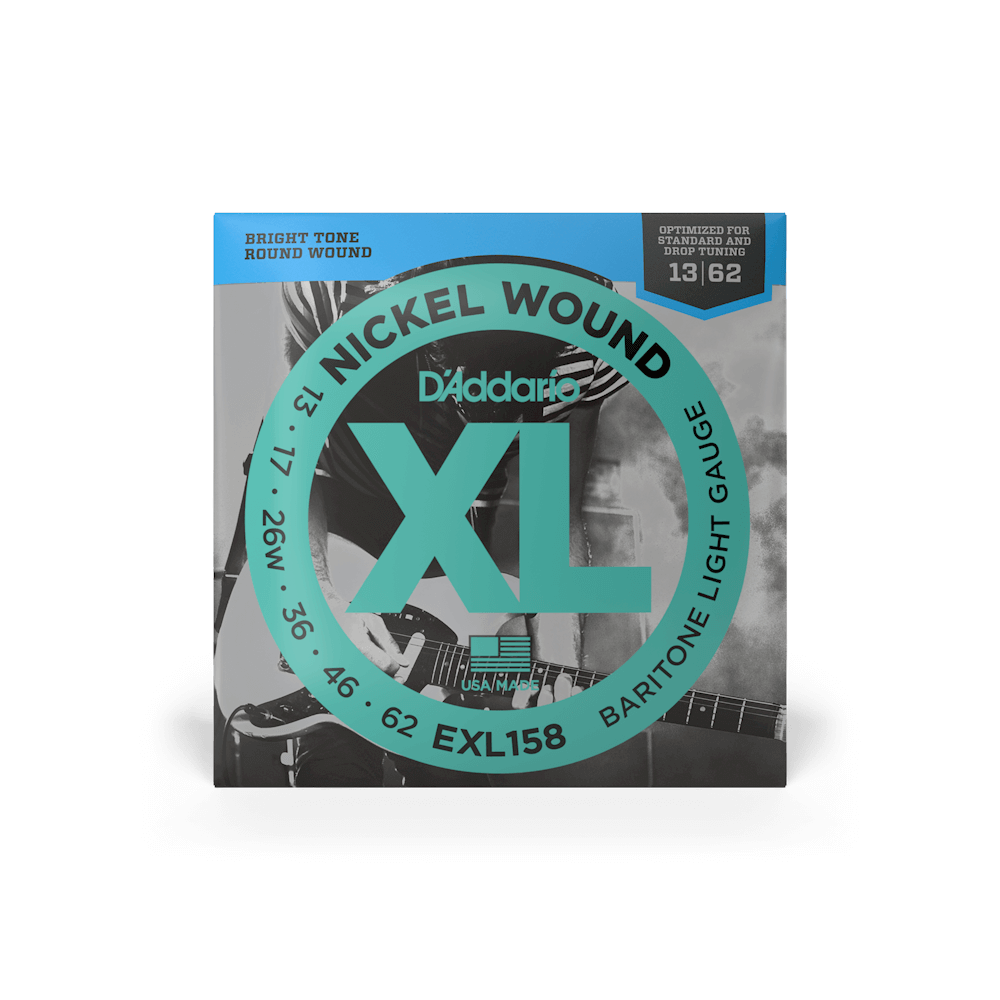 D'ADDARIO EXL158 Bariton Light Nick.Wound 013-062
