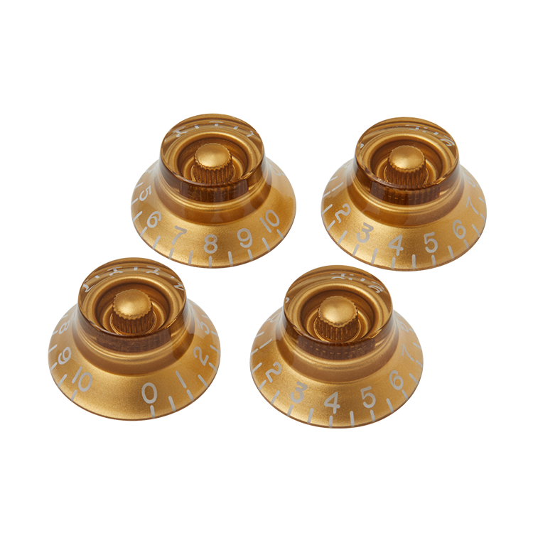 Gibson PRHK-020 Top Hat Knobs Gold 4 Pack