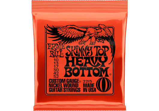 Ernie Ball 2215 Slinky top Heavy Bottom 10-52