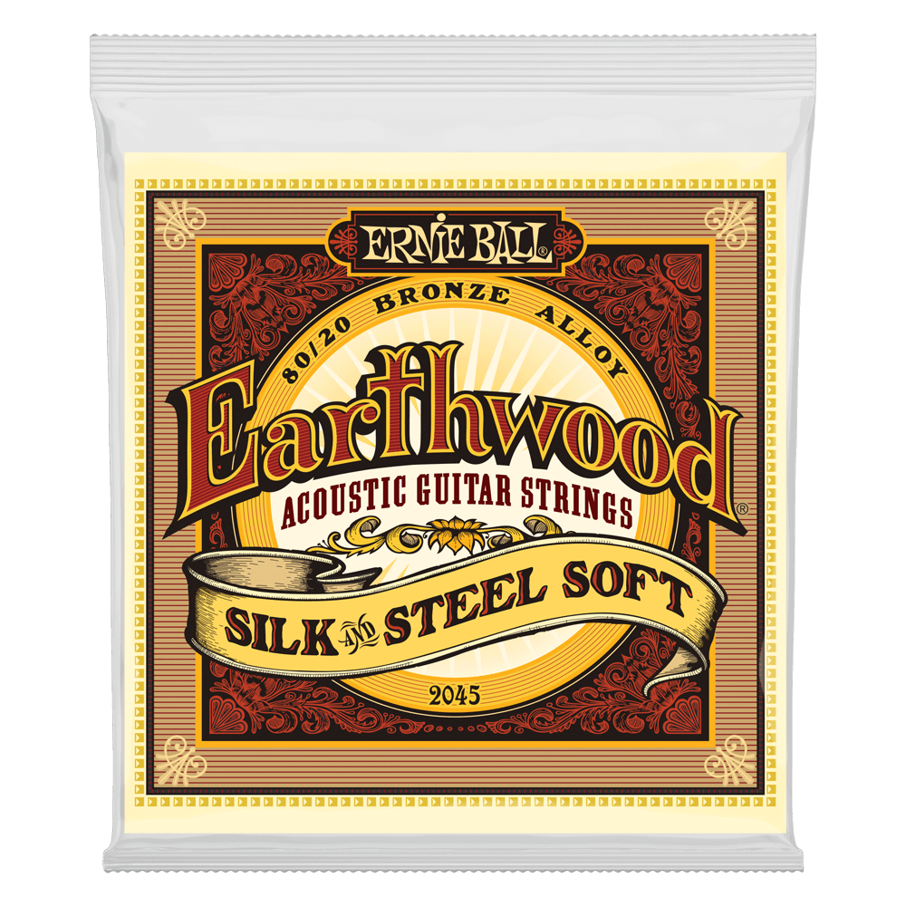 Ernie Ball 2045 Earthwood Silk & Steel 11-52