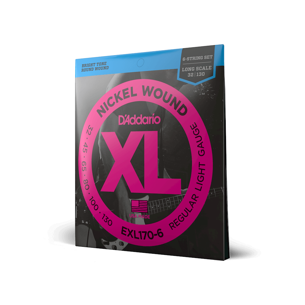 D'Addario EXL170-6 32-130 6-String     