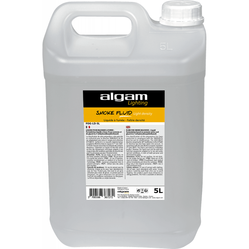 ALGAM LIGHTING Fog fluid - Medium densiteit - 5 liter