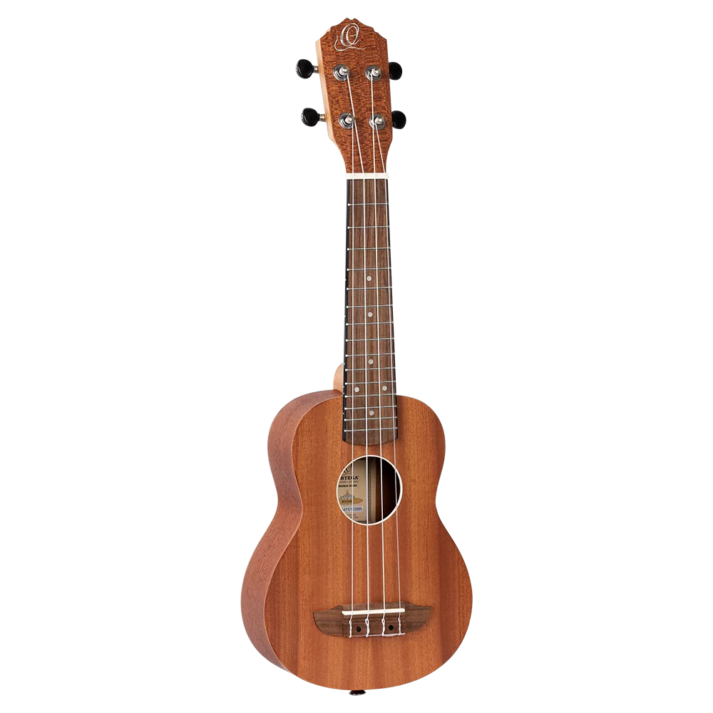 Ortega RFU10S Sopraan Ukulele Sapele Natural
