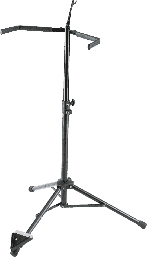 K&M 141 Stand Contrabas Zwart