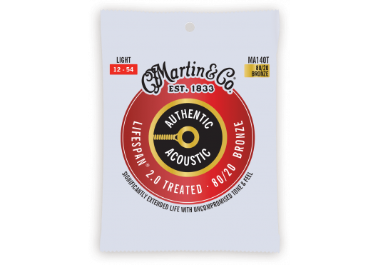 Martin MA140T 80/20 Bronze Authentic Treated 12