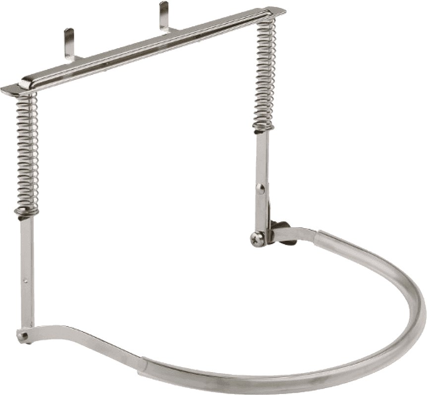K&M 164-1 Harmonica Holder Silver