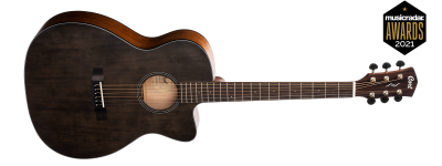 Cort Core-OC Spruce Open Pore Trans Black + Bag