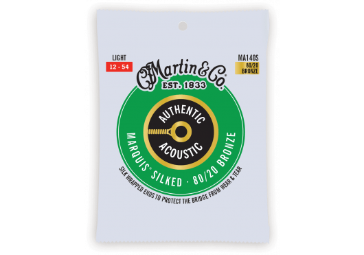 Martin MA140S 80/20 Bronze Authentic Silked 12-54 