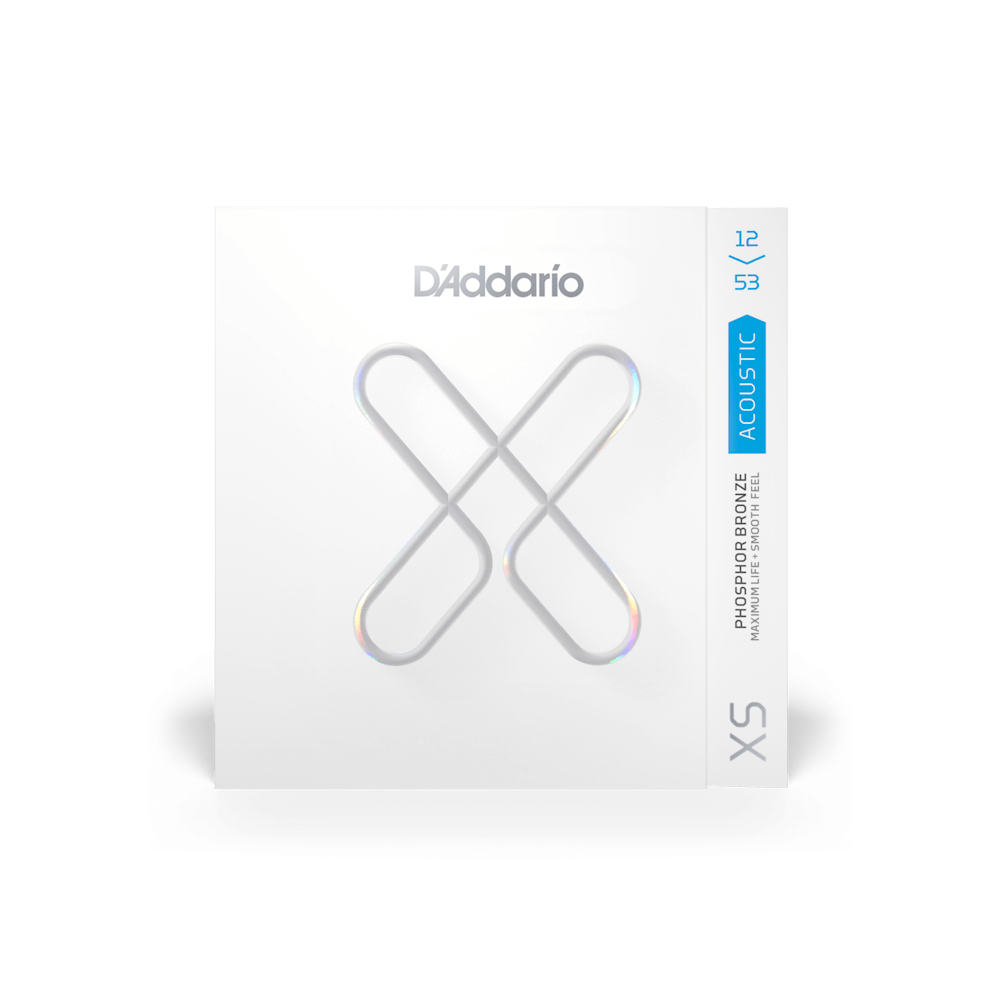 D'Addario XS Phosphor Bronze 12-53 Coated 