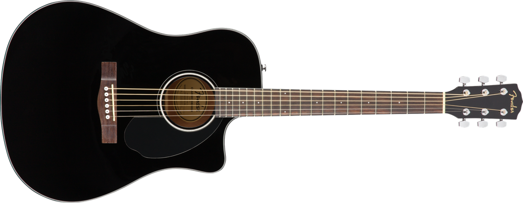 Fender CD60SCE Dreadnought Black