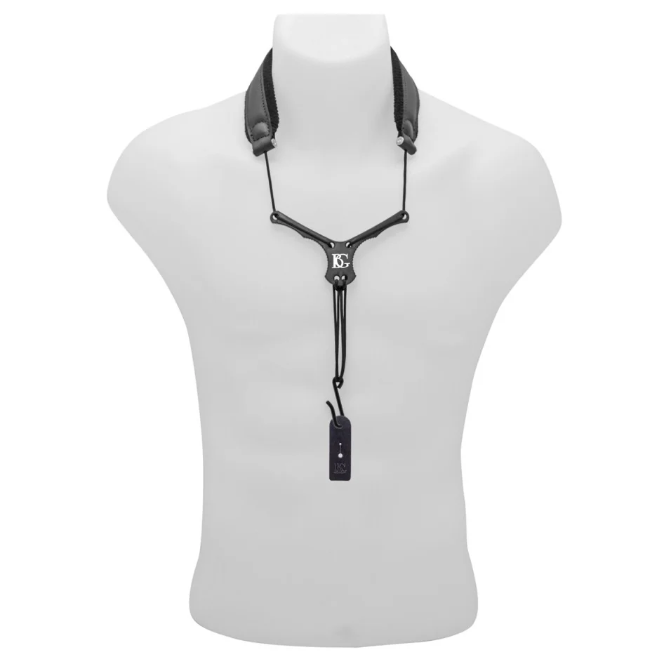 BG C23YE Draagriem Klarinet Leder Zen Elastic