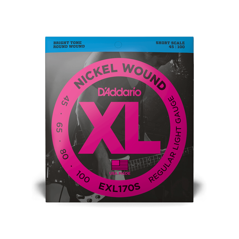 D'Addario EXL170S Short Scale 45-100