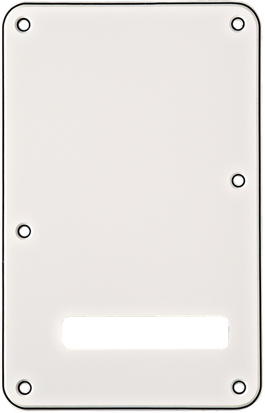 Fender Stratocaster Modern-Style Tremolo Backplate White