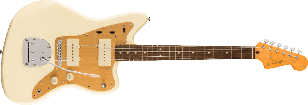 Squier J Mascis Jazzmaster Vintage White