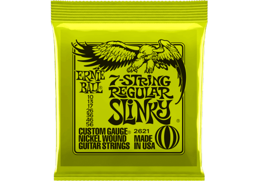 Ernie Ball 2621 Regular Slinky 7-string 10-56