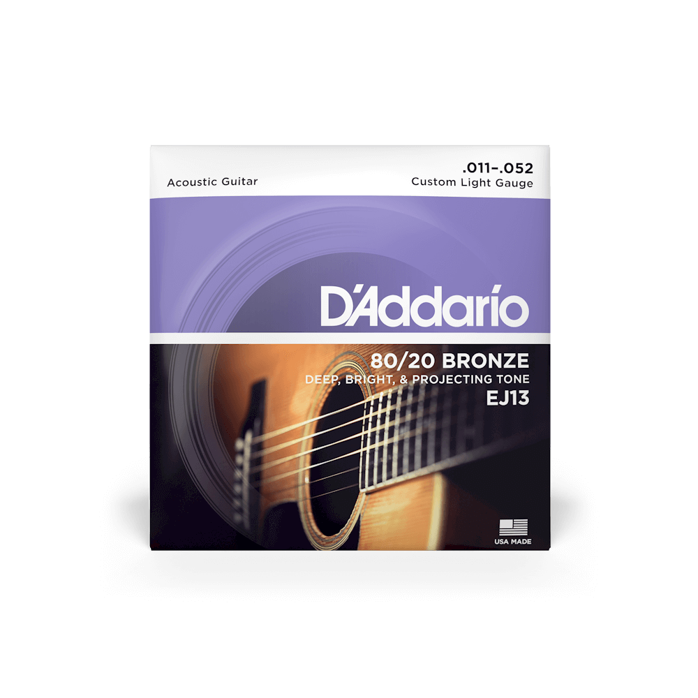 D'Addario EJ13 80/20 Bronze 11-52