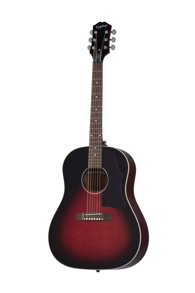 Epiphone J-45 Slash Vermillion Burst + Hardcase