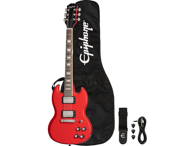 Epiphone SG Power Players Lava Red