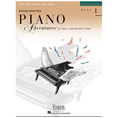 Accelerated Piano Adventures Lessons Book 1 - Faber