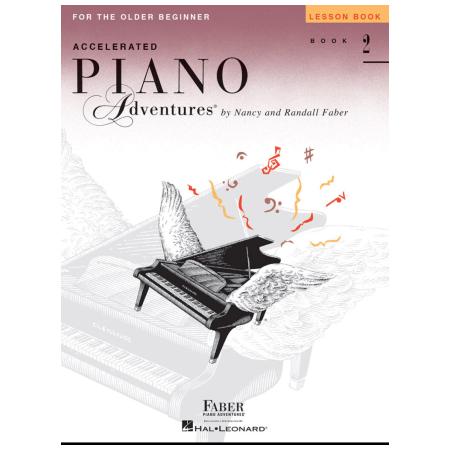 Accelerated Piano Adventures Lessons Book 2 - Faber