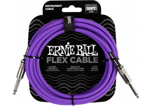 Ernie Ball 6415 Jack Mono Paars 3m