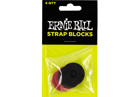 Ernie Ball 4603 Strap blocks - Pack met 4 strapblocks 