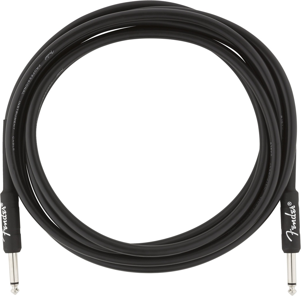 Fender Professional Series Instrument Cable 3m Black