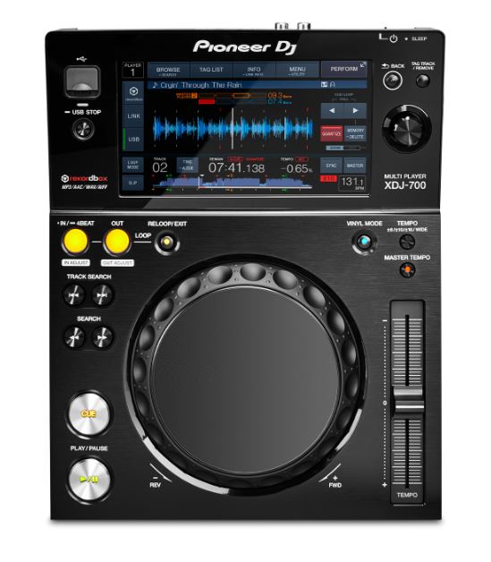 Pioneer XDJ 700 Compacte DJ-Multispeler