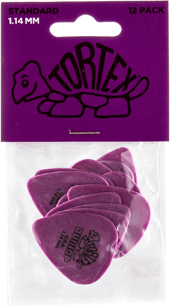 Dunlop 418P114 Tortex Standard 1.14mm (12)