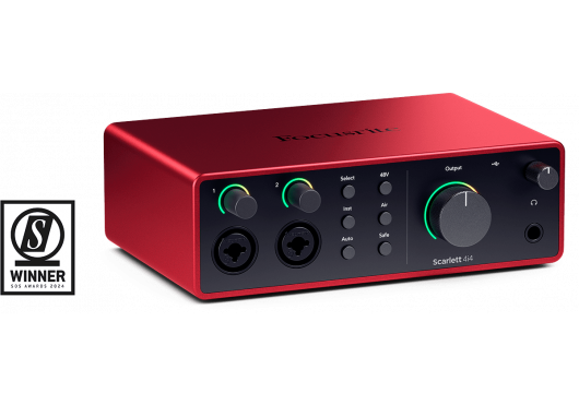 Focusrite Scarlett 4i4 4th Gen