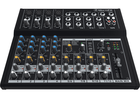 Mackie MIX12FX 12 Channels 18 Inputs + Effects